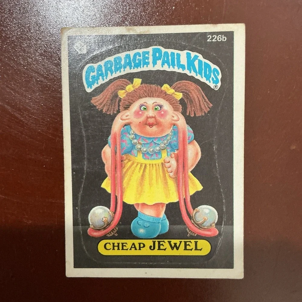 1980s Garbage Pail Kids - Lot of 8 Cards - Sticker Vintage Original Series